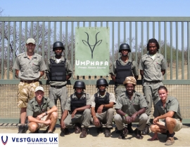 Vestguard UK help UmPhafa Staff with the fight against poaching!